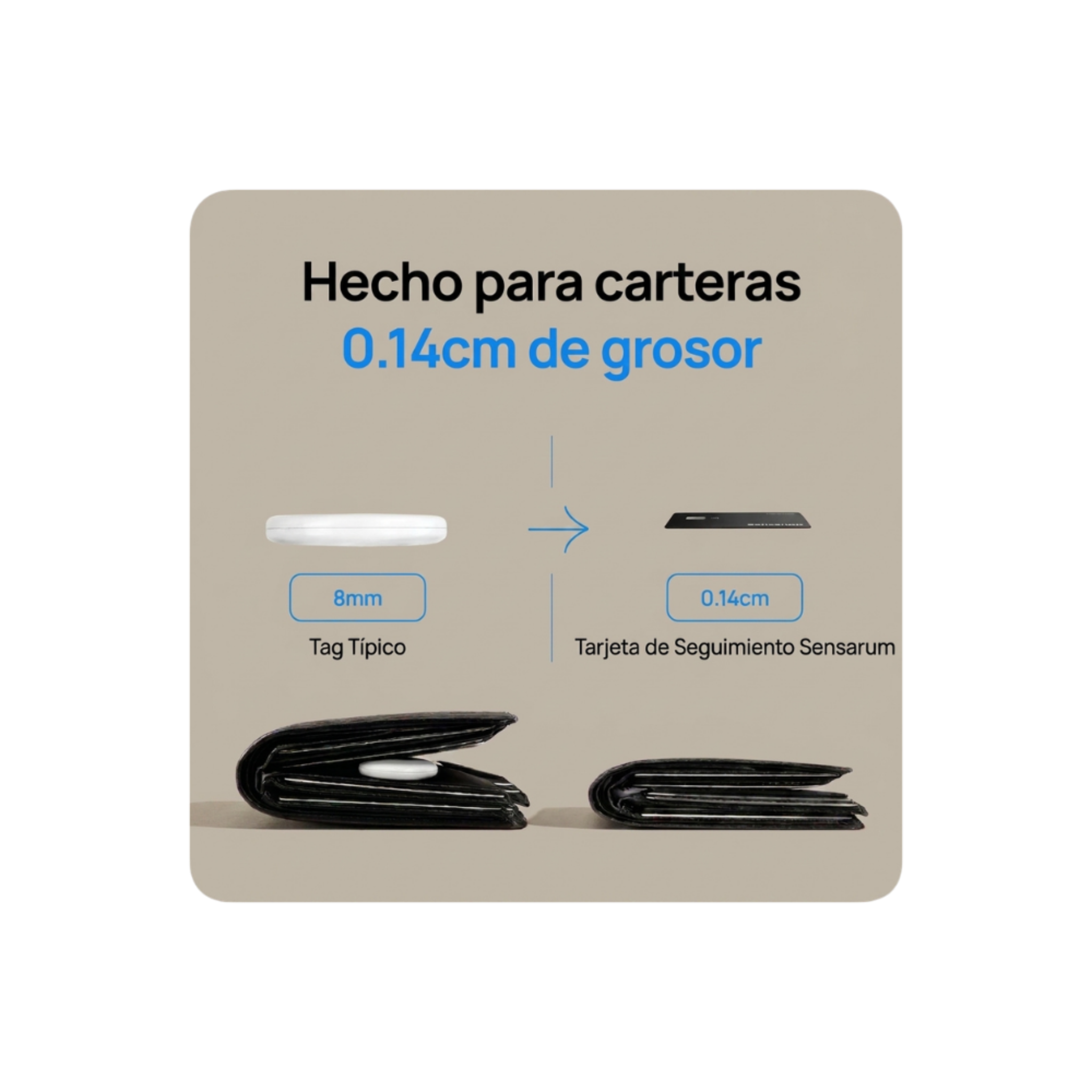 Sensarum. Tarjeta de Seguimiento